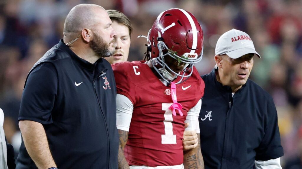 Es poco probable que Alabama WR Coleman-Williams juegue contra Vols, dice DeBoer