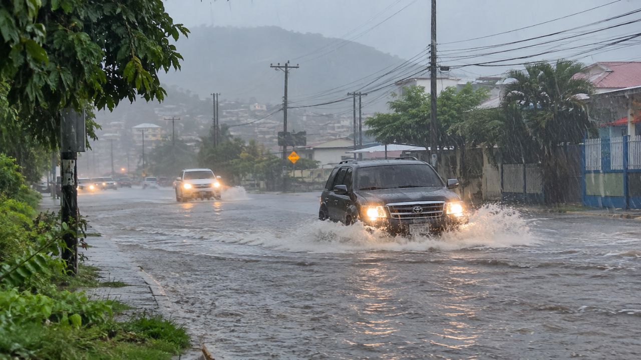 Estas son las ‘zonas vulnerables’ con alerta verde por lluvias, según Copeco