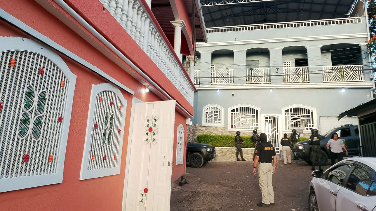 Operación Taranis deja allanamientos en el DC y Olancho: esto se sabe