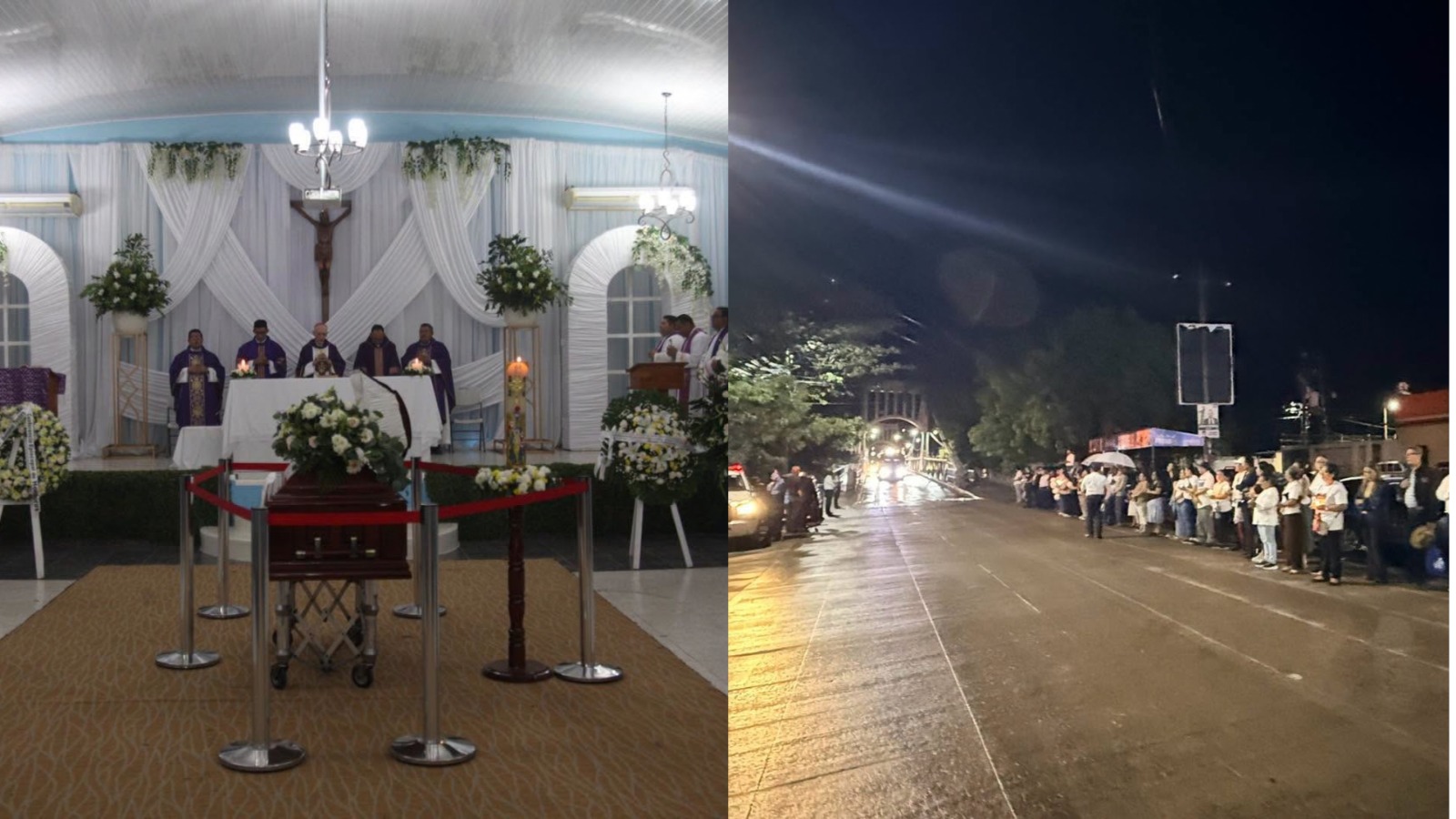 El último adiós: cuerpo de monseñor Teodoro Gómez llega a Choluteca