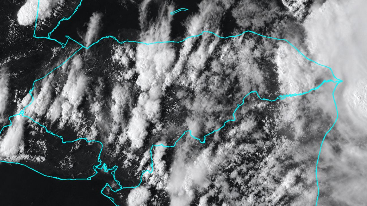 Cenaos anuncia cómo estará el clima este fin de semana en Honduras