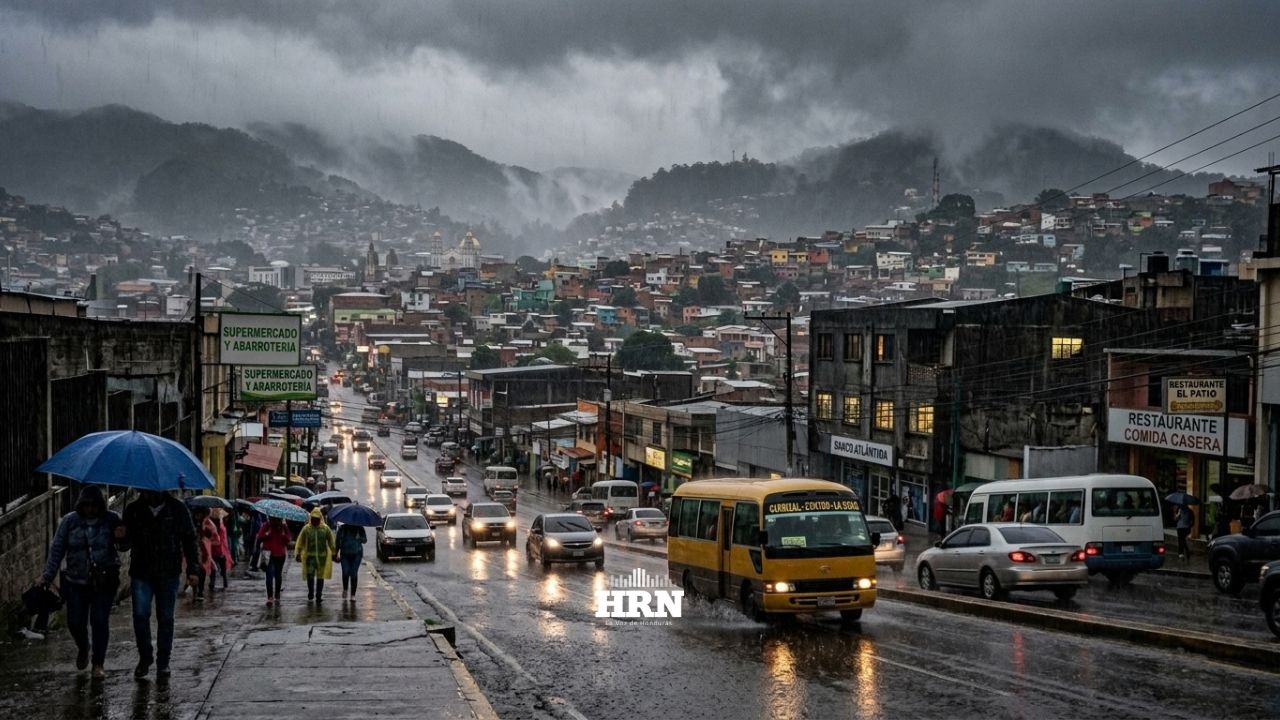 Lluvias y tormentas eléctricas afectarían tres zonas de Honduras este miércoles: Copeco