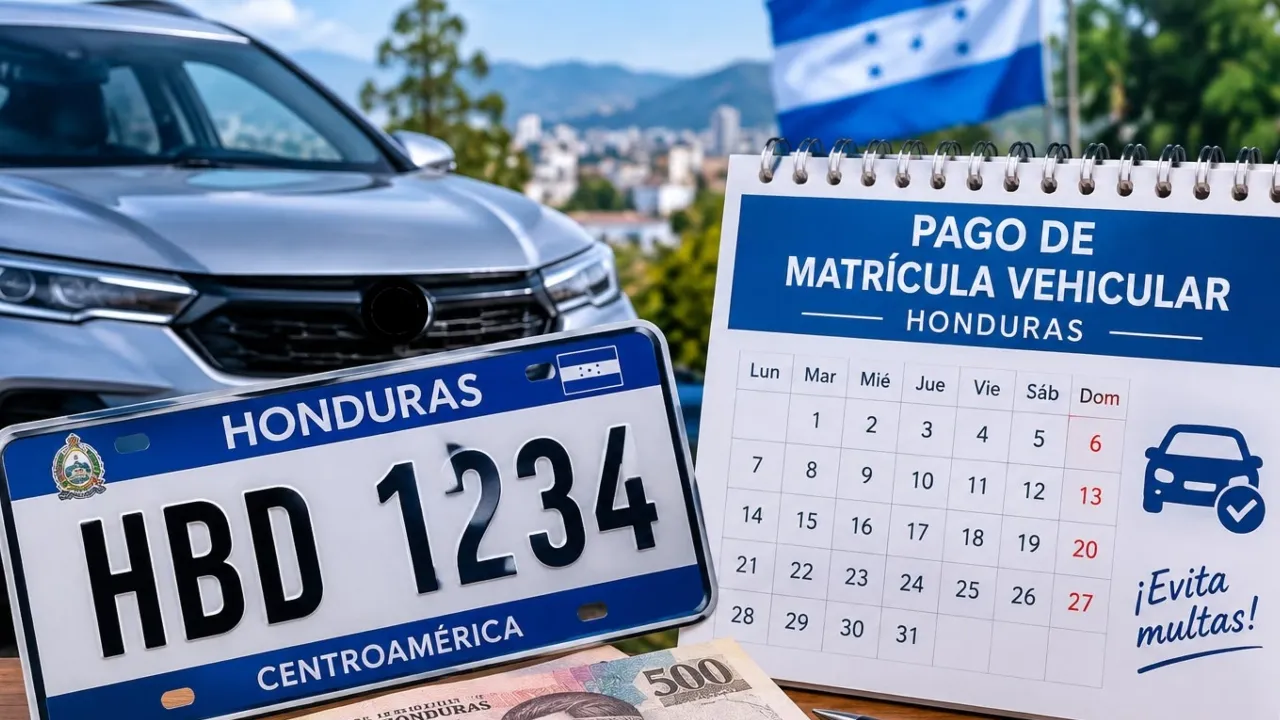 Matrícula vehicular 2026: estas terminaciones deben pagar en octubre