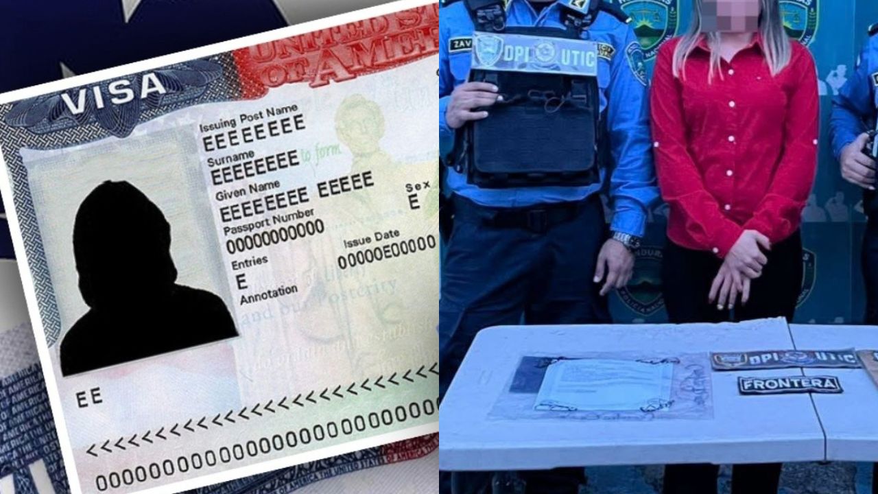 Hondureña intentó viajar a EE. UU. con visa falsa: así la descubrieron