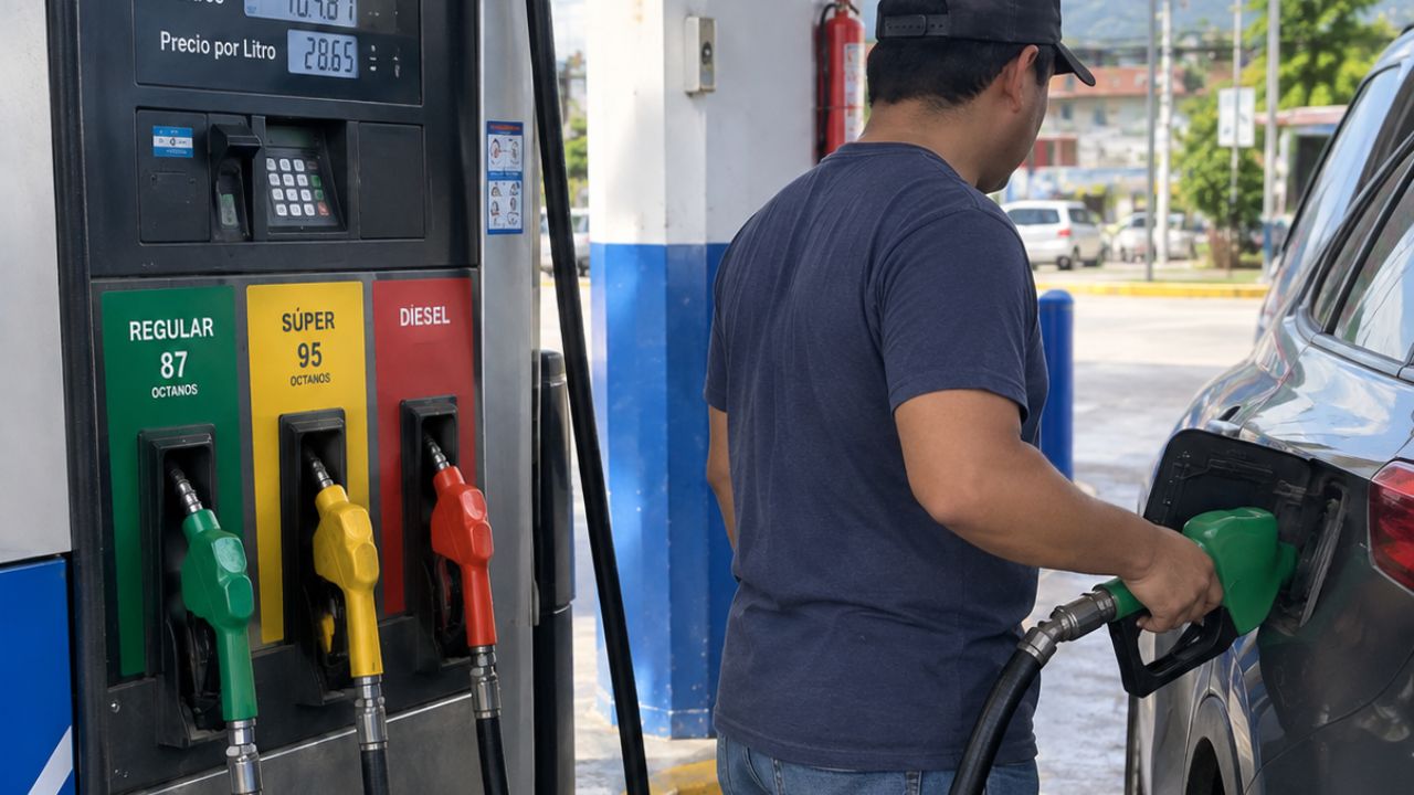 Combustibles suben en Honduras tras el Feriado Morazánico: conozca los precios
